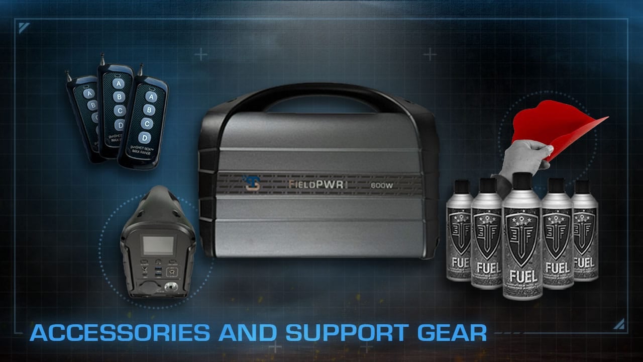 Accessories and support gear